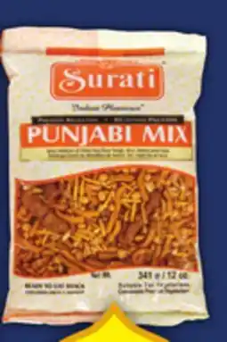 Food Basics SURATI SNACKS, DIVYA ROASTED CHANA, RUBICON DRINKS offer