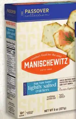 Metro MANISCHEWITZ TAM TAMS CRACKERS offer