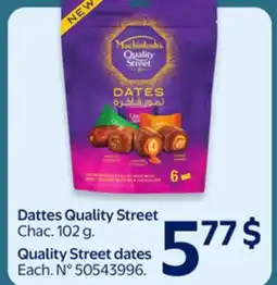 Walmart Quality Street dates offer