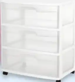Walmart 3-Drawer wide cart offer