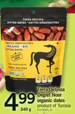 Fortinos TERRA DELYSSA DEGLET NOOR ORGANIC DATES offer