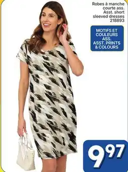 Rossy Asst. short sleeved dresses offer