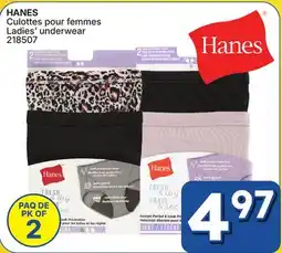 Rossy HANES Ladies' underwear offer