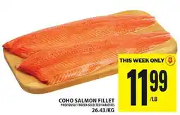 Food Basics COHO SALMON FILLET offer