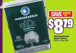 FreshCo Marmarabirlik Black Olives 800 g - Ramadan offer