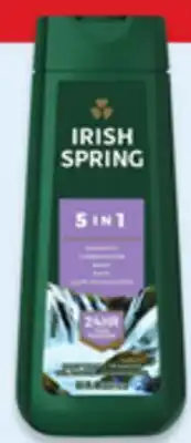 Walmart Irish Spring body wash offer