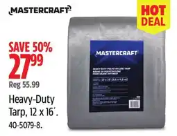 Canadian Tire Mastercraft Heavy-Duty Tarp offer