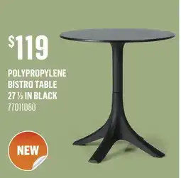 Canac Polypropylene Bistro Table 27 1/2 in offer