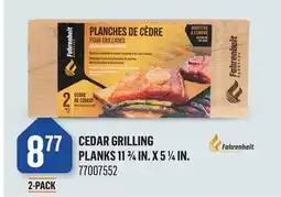 Canac Cedar Grilling Planks offer