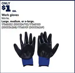 RONA Work gloves offer