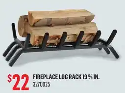 Canac Fireplace Log Rack 195/8in offer