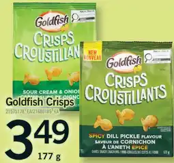 Fortinos GOLDFISH CRISPS offer