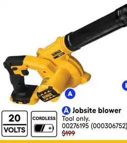 RONA DEWALT Jobsite blower offer
