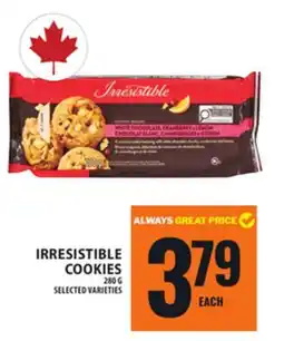 Food Basics IRRESISTIBLE COOKIES offer