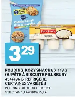 L'Intermarché POUDING , 6 X 113 g OU PÂTE À BISCUITS, 454/496 g | PUDDING OR COOKIE DOUGH offer