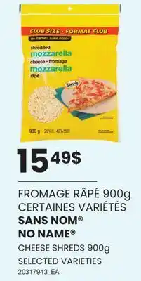 Wholesale Club FROMAGE RÂPÉ offer