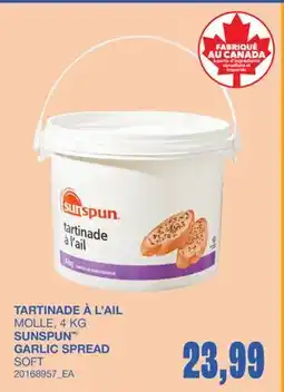 Wholesale Club TARTINADE À L'AIL offer