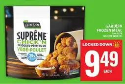 Food Basics GARDEIN FROZEN MEAL offer