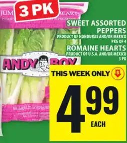 Food Basics SWEET ASSORTED PEPPERS offer