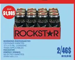 Wholesale Club BOISSONS ÉNERGISANTES offer