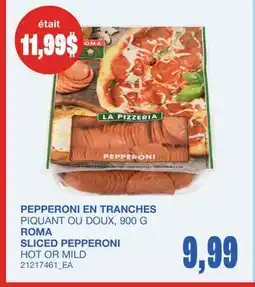 Wholesale Club PEPPERONI EN TRANCHES offer