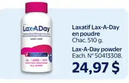 Walmart Lax-A-Day powder offer