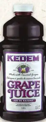 Metro KEDEM SPARKLING OR JUICE, B'GAN APPLE JUICE OR PRIGAT JUICE offer