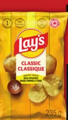 Food Basics LAY'S POTATO CHIPS OR SMARTFOOD POPCORN offer