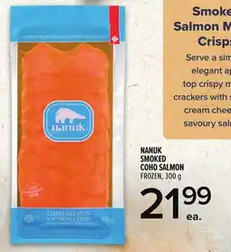 Metro NANUK SMOKED COHO SALMON offer