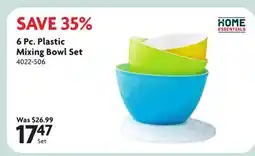 Home Hardware 6 Pc. Plastic Mixing Bowl Set offer