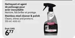 Home Hardware Stainless steel cleaner & polish offer