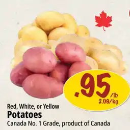 Farm Boy Red, White, or Yellow Potatoes offer
