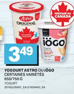 L'Intermarché YOGOURT | YOGURT, 650/750 G offer