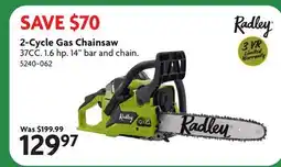 Home Hardware 2-Cycle Gas Chainsaw offer
