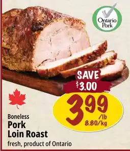 Farm Boy Boneless Pork Loin Roast offer