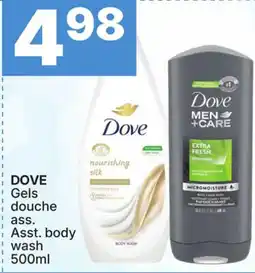 Rossy DOVE Asst. body wash offer