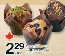 Fortinos MUFFINS offer
