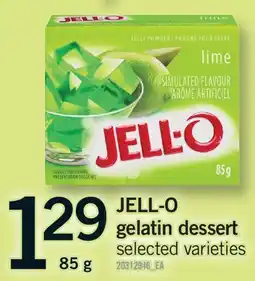 Fortinos JELL-O GELATIN DESSERT offer