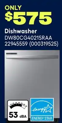 RONA SAMSUNG Dishwasher offer