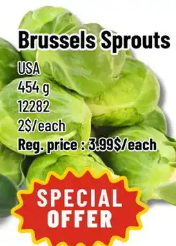 Mayrand Brussel Sprout offer