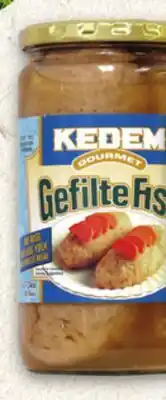 Metro YEHUDA, KEDEM, CHEFTZALI OR FOODFEST GEFILTE FISH offer