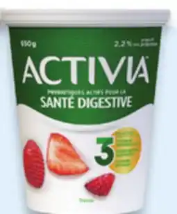 Walmart Activia yogurt tubs offer