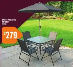 Canac Davao 6-piece Steel Patio Set offer