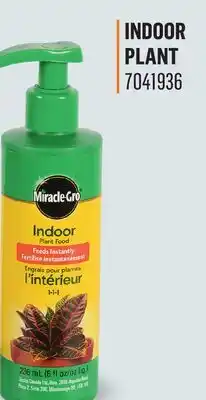 Canac Miracle-Gro food offer