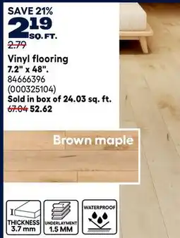 RONA MONO SERRA Vinyl flooring 7.2 x 48 offer