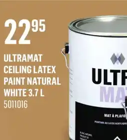 Canac UltraMat Ceiling Latex Paint Natural White offer