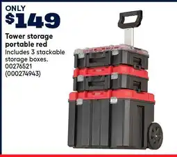 RONA CRAFTSMAN Tower storage portable red offer