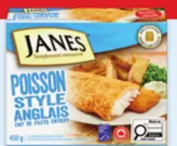 Walmart Janes battered fish fillets offer