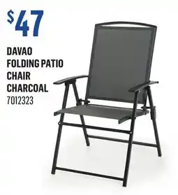 Canac Davao Folding Patio Chair offer