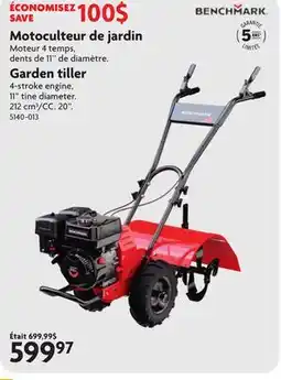 Home Hardware Garden tiller offer